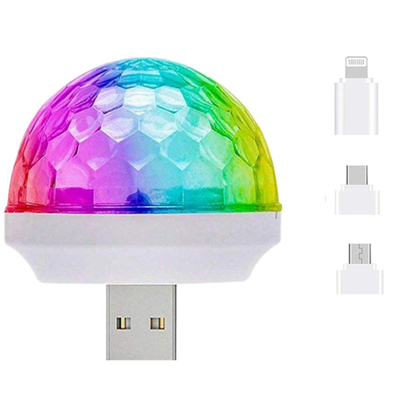 Buy Now - USB Mini Disco Lights Ball – GajabBazar