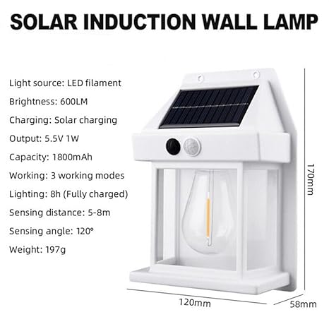 New Solar Indication Wall Lamp