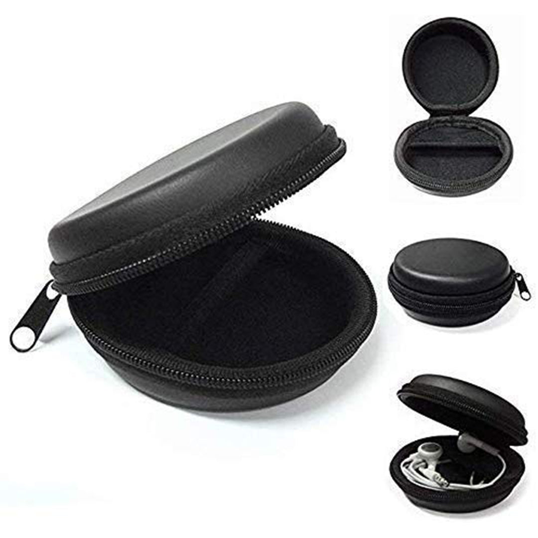 OTD Earphone Holder Case Storage Carrying Bag Box Case for Earphone  Headphone Earbuds Memory Card (Pack of 1) (No Earphone or Cable Include  Inside)